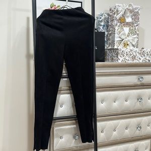zara suede pants